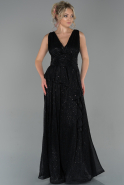 Long Black Evening Dress ABU1792