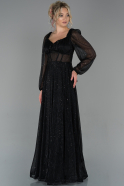 Long Black Evening Dress ABU1793