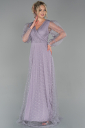 Long Lavender Dantelle Evening Dress ABU1794