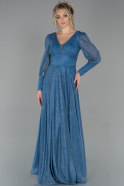 Long Indigo Evening Dress ABU1796