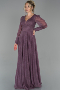 Long Lavender Evening Dress ABU1796