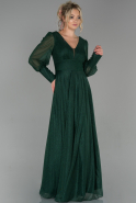 Long Emerald Green Evening Dress ABU1796