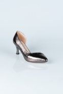 Platinum Leather Evening Shoe MJ5008