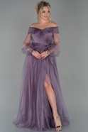 Long Lavender Evening Dress ABU1664
