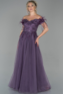 Long Lavender Evening Dress ABU1669