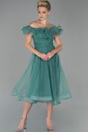 Midi Turquoise Invitation Dress ABK968