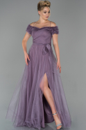 Long Lavender Evening Dress ABU1814