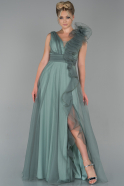 Mint Long Evening Dress ABU1649