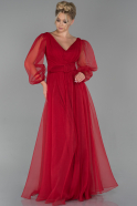 Long Red Evening Dress ABU1823