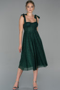 Midi Emerald Green Night Dress ABK1046