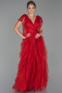 Long Red Evening Dress ABU1827