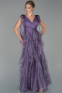 Long Lavender Evening Dress ABU1827