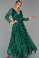 Long Emerald Green Engagement Dress ABU1833