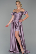 Long Lila Satin Evening Dress ABU1840