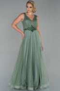 Long Turquoise Evening Dress ABU1842