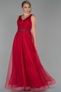 Long Red Evening Dress ABU1842