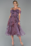 Midi Lavender Night Dress ABK1066