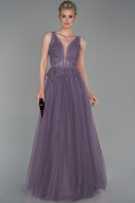 Lavender Long Evening Dress ABU1630