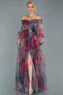 Long Lavender Evening Dress ABU1665