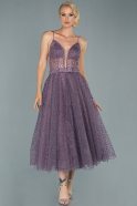 Midi Lavender Night Dress ABK1079