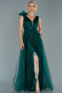 Long Emerald Green Evening Dress ABU1855