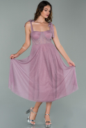 Midi Lavender Night Dress ABK1046