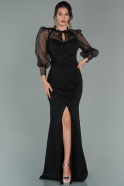 Long Black Evening Dress ABU1881