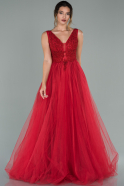 Long Red Evening Dress ABU1895