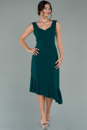 Emerald Green Short Invitation Dress ABK1020