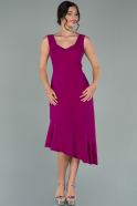 Fuchsia Short Invitation Dress ABK1020