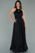 Long Black Prom Gown ABU1906
