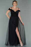 Long Black Prom Gown ABU1911