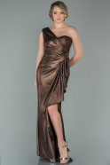 Long Copper Mermaid Evening Dress ABU1914