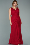 Long Red Evening Dress ABU2021