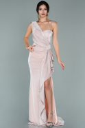 Long Powder Color Prom Gown ABU1982