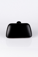 Black Leather Box Bag V239