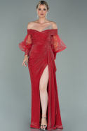 Long Red Evening Dress ABU1999