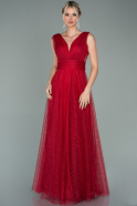 Long Red Evening Dress ABU1994