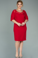 Short Red Invitation Dress ABK1156