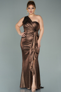 Long Copper Oversized Evening Dress ABU1925