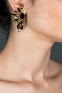 Black-Gold Earring DY377