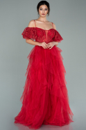 Long Red Evening Dress ABU2062