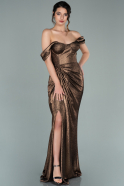 Long Copper Evening Dress ABU2082