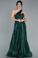Long Emerald Green Evening Dress ABU2100