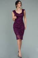 Violet Short Evening Dress ABK010