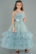 Long Mint Girl Dress ABU2125