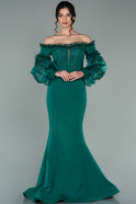 Long Emerald Green Mermaid Evening Dress ABU2148