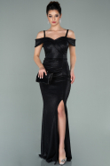 Long Black Prom Gown ABU2158
