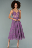 Midi Lavender Invitation Dress ABK1272