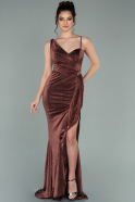 Long Copper Evening Dress ABU2227